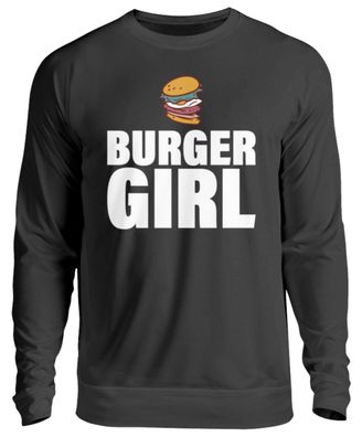 BURGER GIRL - Unisex Sweatshirt-905UP3U0