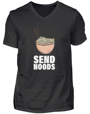 SEND NOODS - Herren V-Neck Shirt