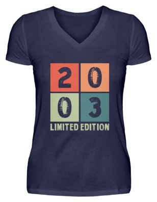 2003 Limited Edition - V-Neck Damenshirt