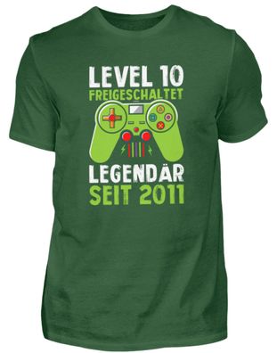 LEVEL 10 unlock Legendär SEIT 2011 - Herren Shirt