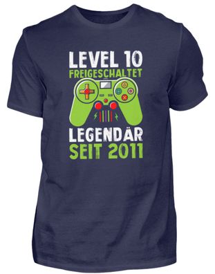 LEVEL 10 unlock Legendär SEIT 2011 - Herren Premiumshirt