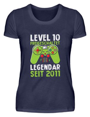LEVEL 10 unlock Legendär SEIT 2011 - Damen Premiumshirt