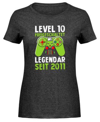 LEVEL 10 unlock Legendär SEIT 2011 - Damen Melange Shirt