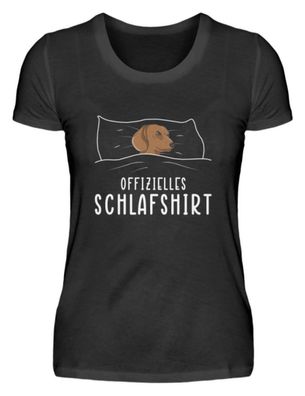 Offizielles SCHLAF SHIRT - Damen Basic T-Shirt-16XKJKW1