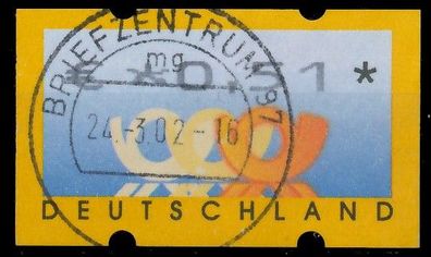 BRD BUND Automatenmarken 2002 Nr ATM 4-1-0051 Z X3CD1BE