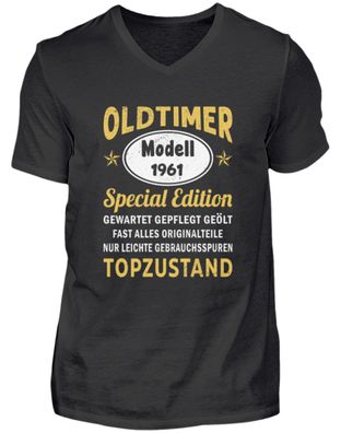 Oldtimer Special Edition Gewartet - Herren V-Neck Shirt
