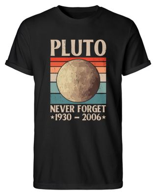 PLUTO NEVER FORGET 1930-2006 - Herren RollUp Shirt