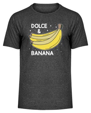 DOLCE&BANANA - Herren Melange Shirt
