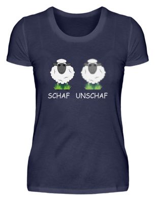 SCHAF Unschaf - Damen Premiumshirt