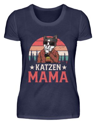 KATZEN MAMA - Damen Premiumshirt