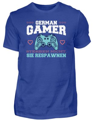 GERMAN GAMER Sterben NICHT, SIE - Herren Premiumshirt