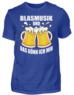 Blasmusik UND DAS GÖNN ICH MIR - Herren Premiumshirt