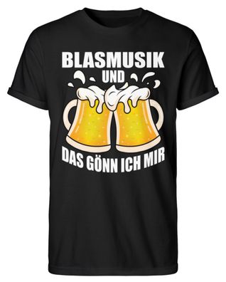 Blasmusik UND DAS GÖNN ICH MIR - Herren RollUp Shirt