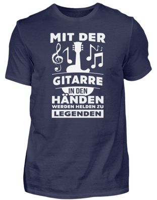 MIT DER Gitarra IN DEN HÄNDEN WERDEN - Herren Premiumshirt