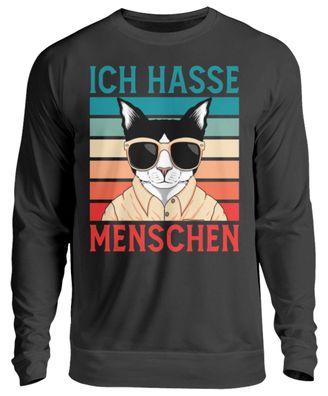 ICH HASSE Menschen - Unisex Sweatshirt-VRK80GR7