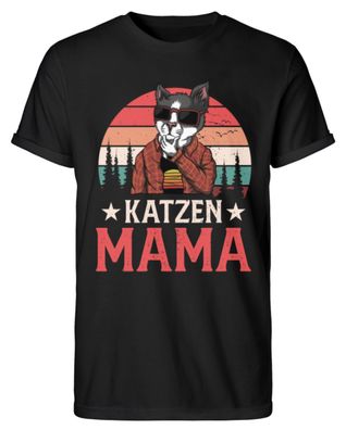 KATZEN MAMA - Herren RollUp Shirt