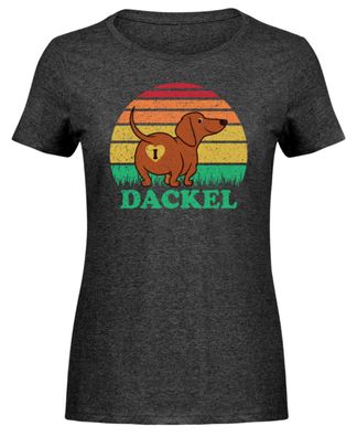 DACKEL - Damen Melange Shirt