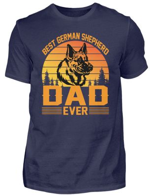 BEST GERMAN Shepherd DAD EVER - Herren Premiumshirt