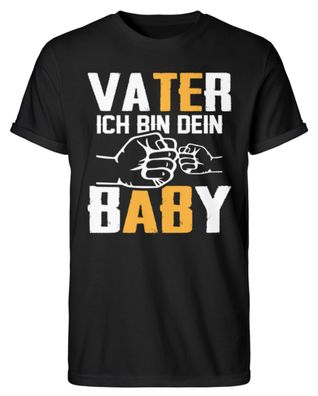 VATER ICH BIN DEIN BABY - Herren RollUp Shirt