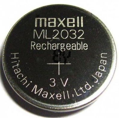 maxell - ML2032 - 3 Volt 65mAh Li-Mn