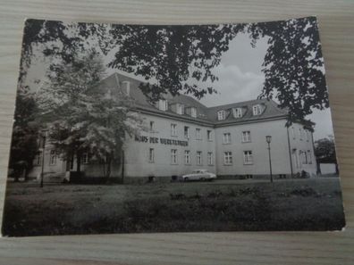 5685 Postkarte - Neustrelitz Hotel Haus der Werktätigen