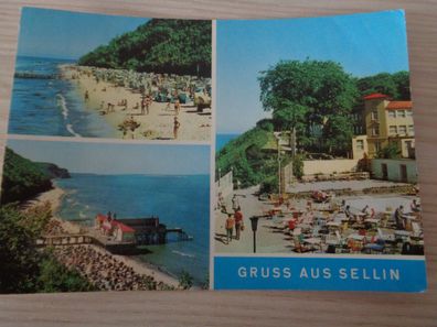 5693 Postkarte, Ansichtskarte - Gruss aus Sellin