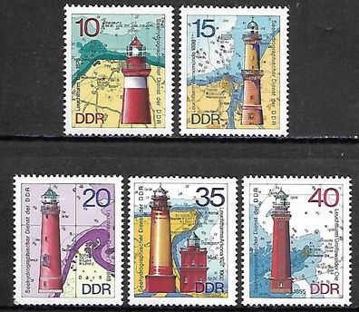 DDR postfrisch Michel-Nummer 1953-1957