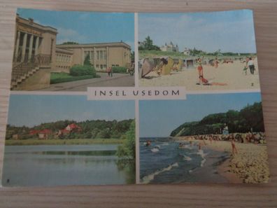 5700 Postkarte, Ansichtskarte - Insel Usedom -Zinnowitz, Kölpinsee, Koserow