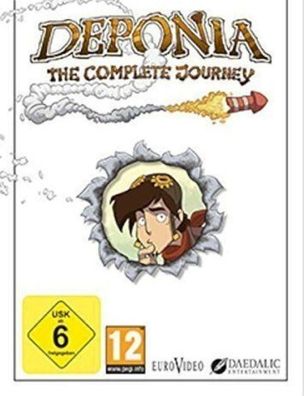 Deponia - The Complete Journey (PC 2014 Nur der Steam Key Download Code) No DVD