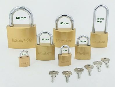 4 Schlüssel Schäkel Tür/Allzweck 40mm Sicherheit Vorhängeschloss Solide Gehärtetem Stahl