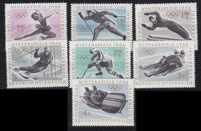 Österreich Austria [1963] MiNr 1136-42 ( * */ mnh ) Olympiade