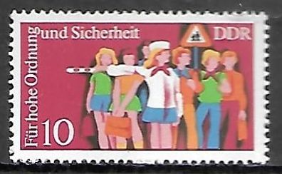 DDR postfrisch Michel-Nummer 2078