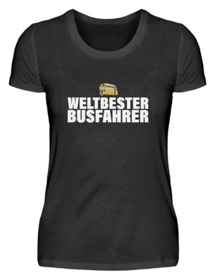 Weltbester Busfahrer - Damen Basic T-Shirt-T3TZBT6E