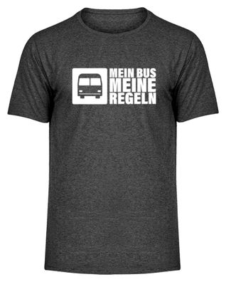 MEIN BUS MEINE REGELN - Herren Melange Shirt