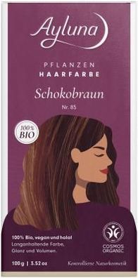 Ayluna Haarfarbe Schokobraun - 100g