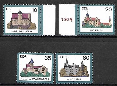 DDR postfrisch Michel-Nummer 2976-2979