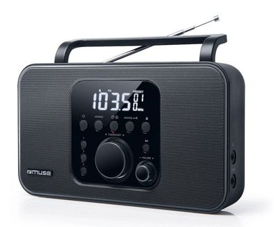 Muse M-091R Kofferradio Radio PLL U-M AUX-IN