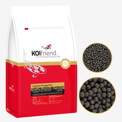 Koifutter 7,5 kg Summer Energy Plus Premium Fischfutter Sommer Wachstum Spirulina