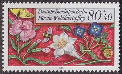 Germany BERLIN [1985] MiNr 0746 ( * */ mnh ) Pflanzen