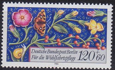 Germany BERLIN [1985] MiNr 0747 ( * */ mnh ) Pflanzen