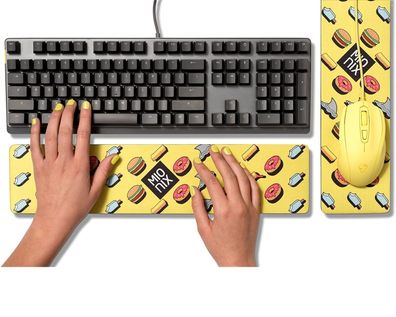 Mionix HandgelenkAuflage WristRest HandballenAuflage Tastatur Long MausPad