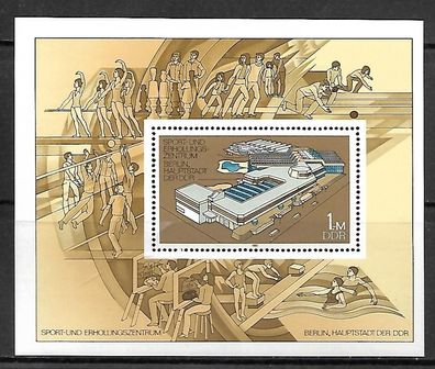 DDR postfrisch Block 64