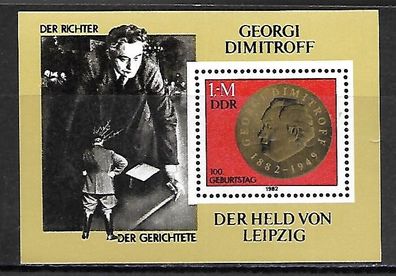 DDR postfrisch Block 68