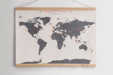 Cross Stitch Map Suck UK Weltkarte Stickvorlage Reisebild DIY sticken Welt Reise