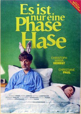 Es ist nur eine Phase, Hase - Original Kinoplakat A1 - Christiane Paul - Filmposter