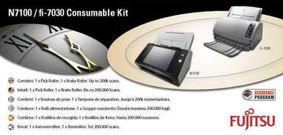 Fujitsu Verbrauchsmaterialien-Kit für N7100 / fi-7030 (Scanner Rollen-Kit)