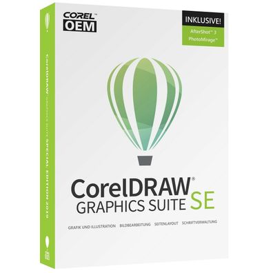 CorelDRAW Graphics Suite 2019 Special Edition OEM + AfterShot3 + PhMirage, DVD-Box
