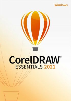 CorelDRAW Essentials 2021 inkl. Photopaint Essentials, Windows10/11(64Bit), Download