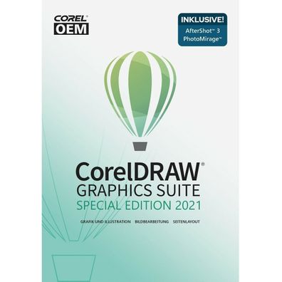 CorelDRAW Graphics Suite Special Edition 2021 OEM (Win10/11-64bit), Dauerlizenz,