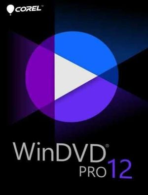 WinDVD Pro 12, 3D/ Blu-ray, HD/4K DVD-Player für Windows